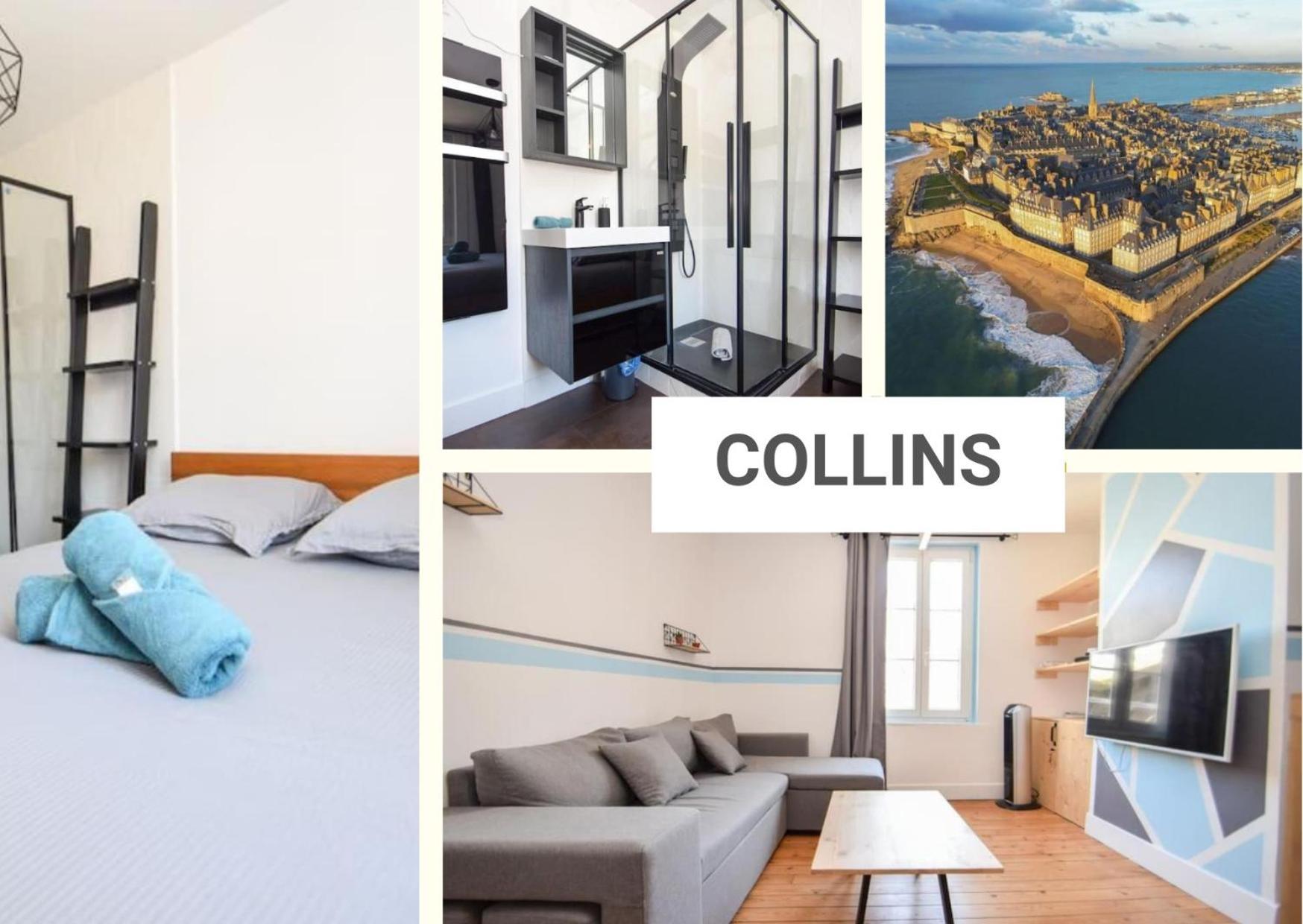 Collins Studio Saint Malo Intra Muros 2 Pers Wifi Exterior foto